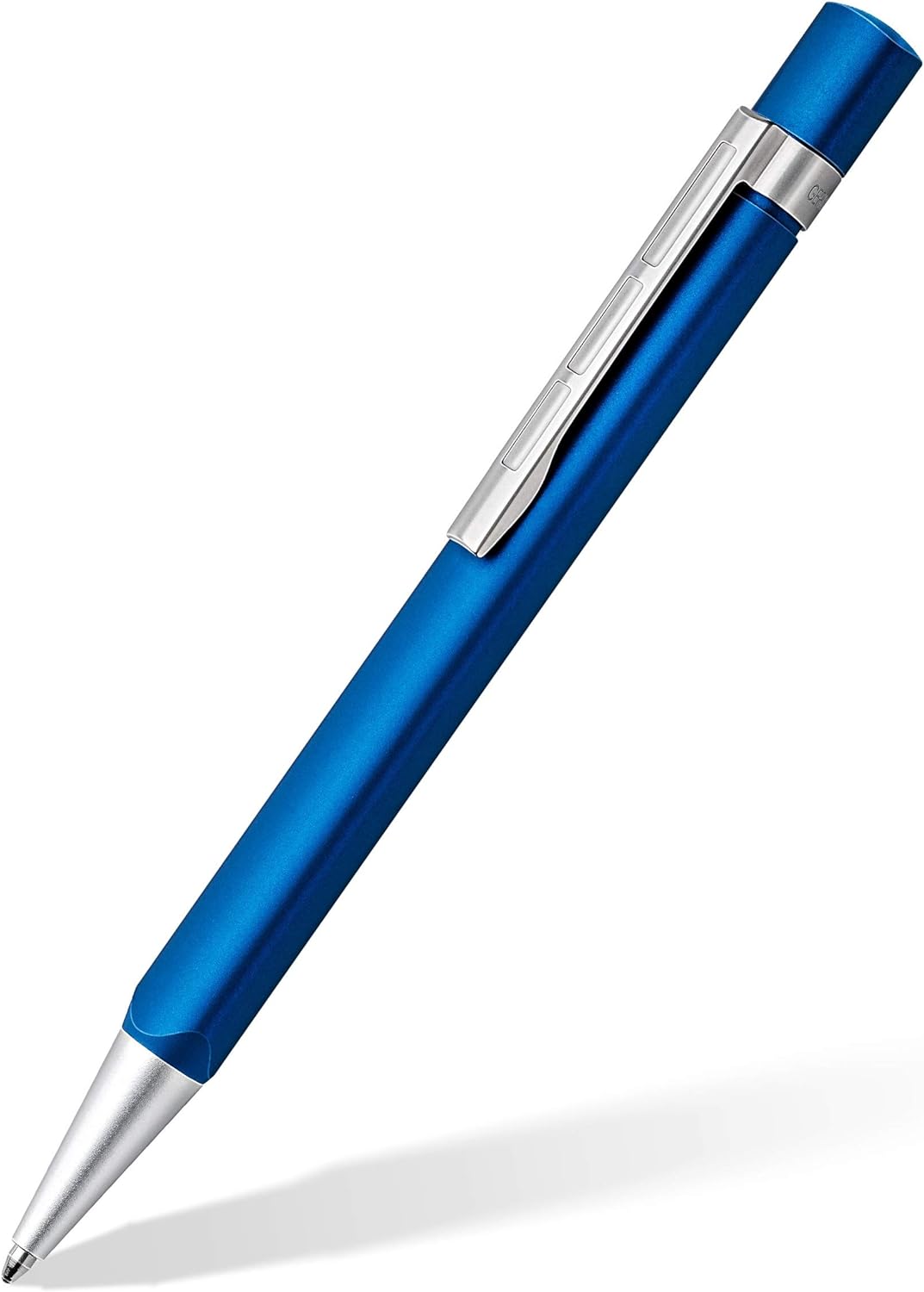 Rakuten - 【新品】5日以内発送 ステッドラー 油性ボールペン TRX B芯 太字 三角軸 ケース付 ブルー 440TRX3B-9 ボールペン