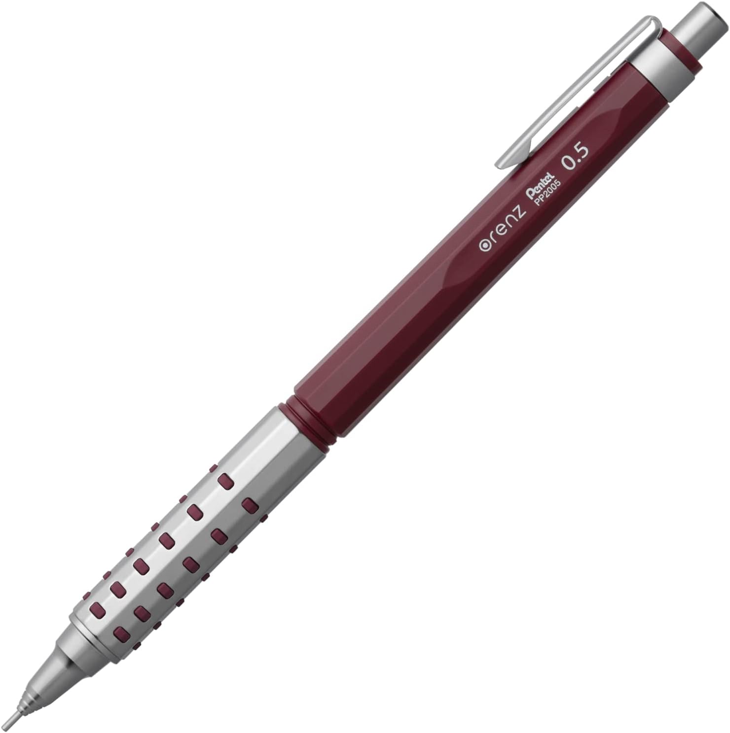 Pentel - 【新品】【同梱不可】5日以内発送 ぺんてる シャープペン オレンズAT 0.5mm ダークレッド XPP2005-B シャープペンシル