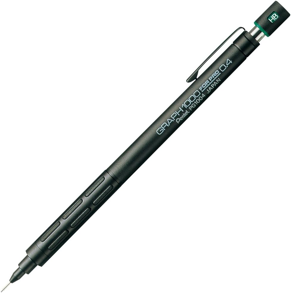 Rakuten - 【新品】【同梱不可】5日以内発送 ぺんてる シャープペン グラフ1000 フォープロ PG1004 0.4mm