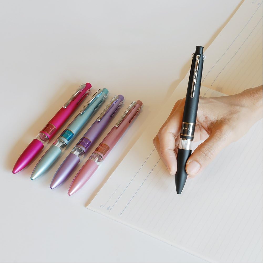 【新品】【同梱不可】5日以内発送 三菱鉛筆 スタイルフィット 5色ホルダー マイスター ノック式 ブラック UE5H508.24 — vista 2
