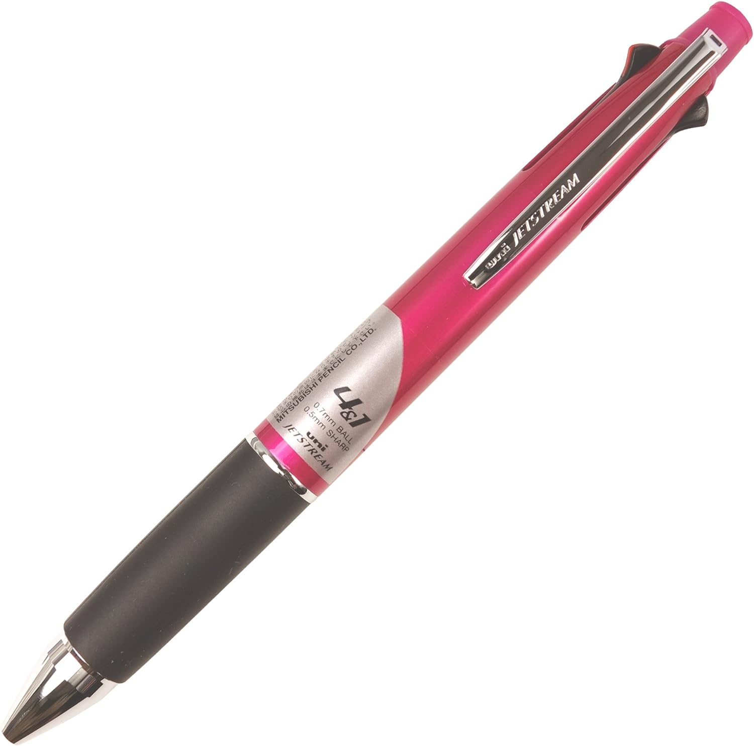 Rakuten - 【新品】【同梱不可】5日以内発送 三菱鉛筆 多機能ペン ジェットストリーム 4&1 0.7 ピンク 書きやすい MSXE510007.13
