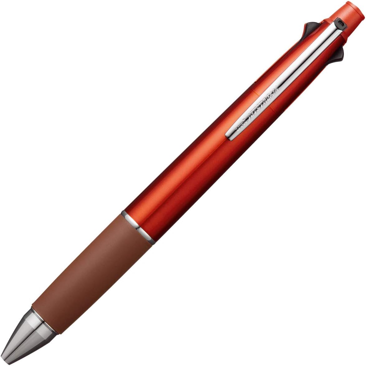 乐天商城 - 【新品】【同梱不可】5日以内発送 三菱鉛筆 多機能ペン ジェットストリーム 4&1 0.5 ブラッドオレンジ 書きやすい MSXE510005.38
