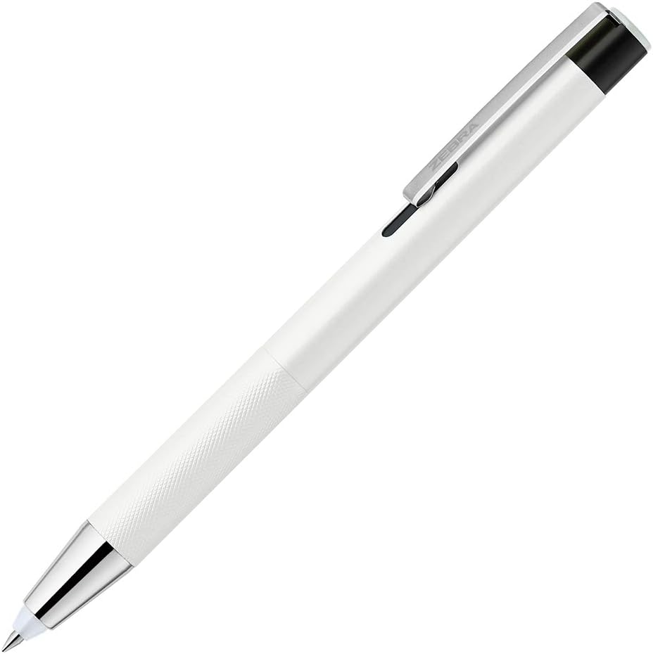 Rakuten - 【新品】【同梱不可】5日以内発送 ゼブラ ライト付き油性ボールペン ライトライトα 0.7mm ホワイト P-BA96-W