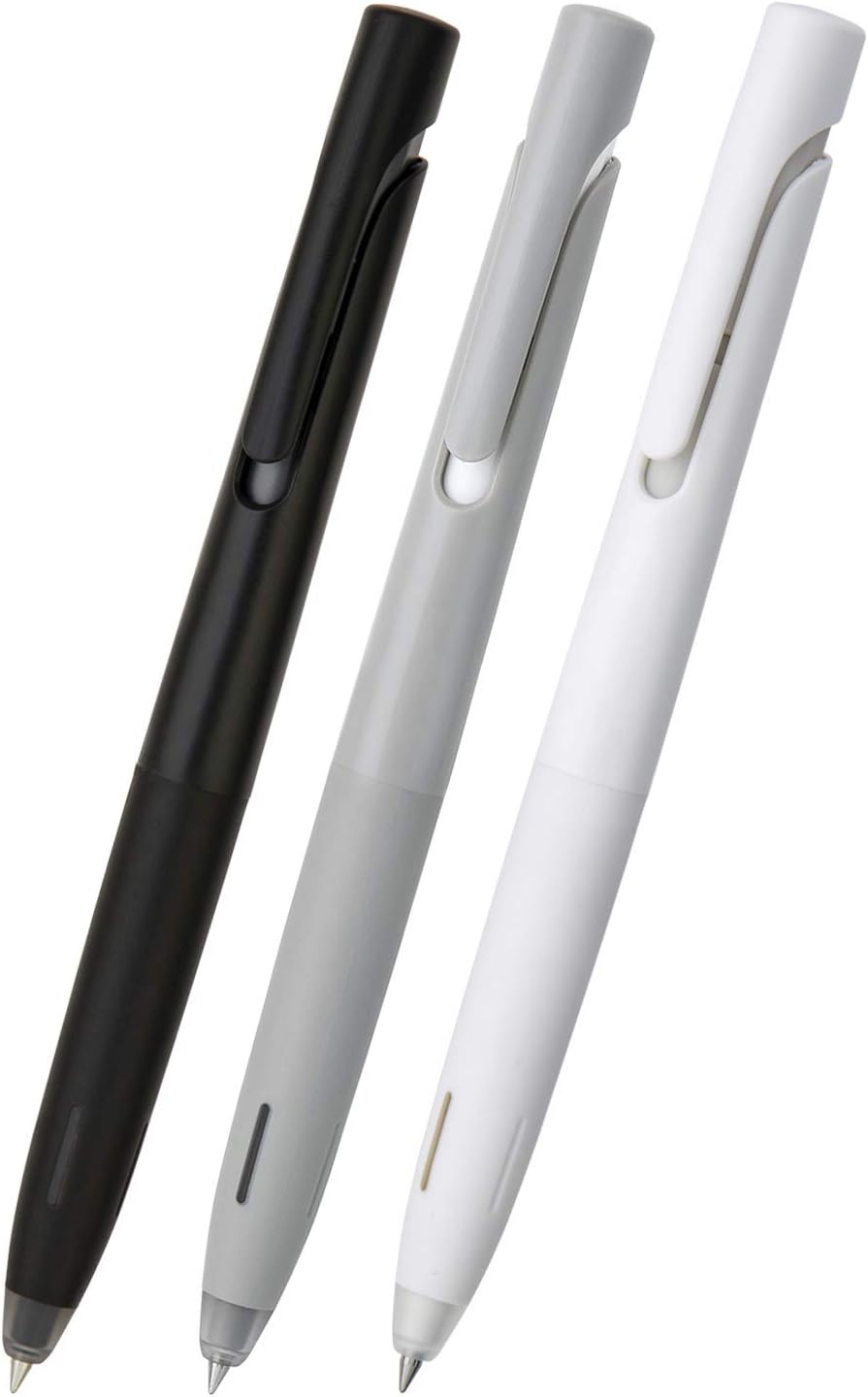 乐天商城 - 【新品】【同梱不可】5日以内発送 ゼブラ 油性ボールペン ブレン 0.5mm モノトーン軸 黒インク 3本セット P-BAS88-KR3AZ
