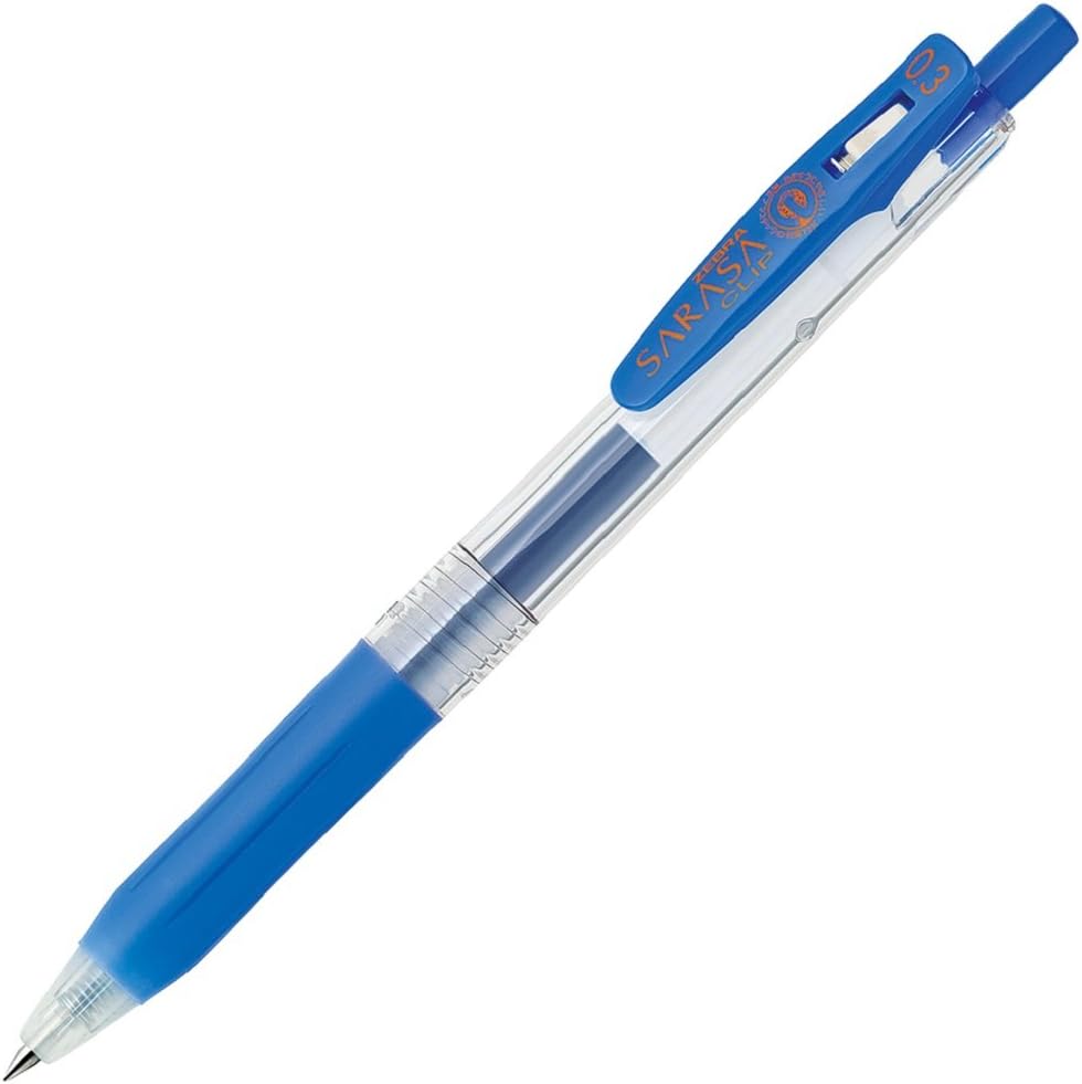 Rakuten - 【新品】【同梱不可】5日以内発送 ゼブラ ジェルボールペン サラサクリップ 0.3 ペールブルー 10本 B-JJH15-PB