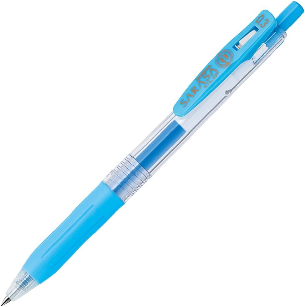 Rakuten - 【新品】【同梱不可】5日以内発送 ゼブラ(ZEBRA) ジェルボールペン サラサクリップ 0.3 ライトブルー 10本 B-JJH15-LB