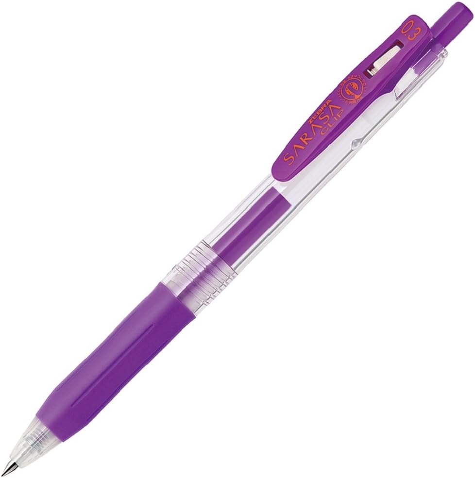 乐天商城 - 【新品】【同梱不可】5日以内発送 ゼブラ(ZEBRA) ジェルボールペン サラサクリップ 0.3 紫 10本 B-JJH15-PU