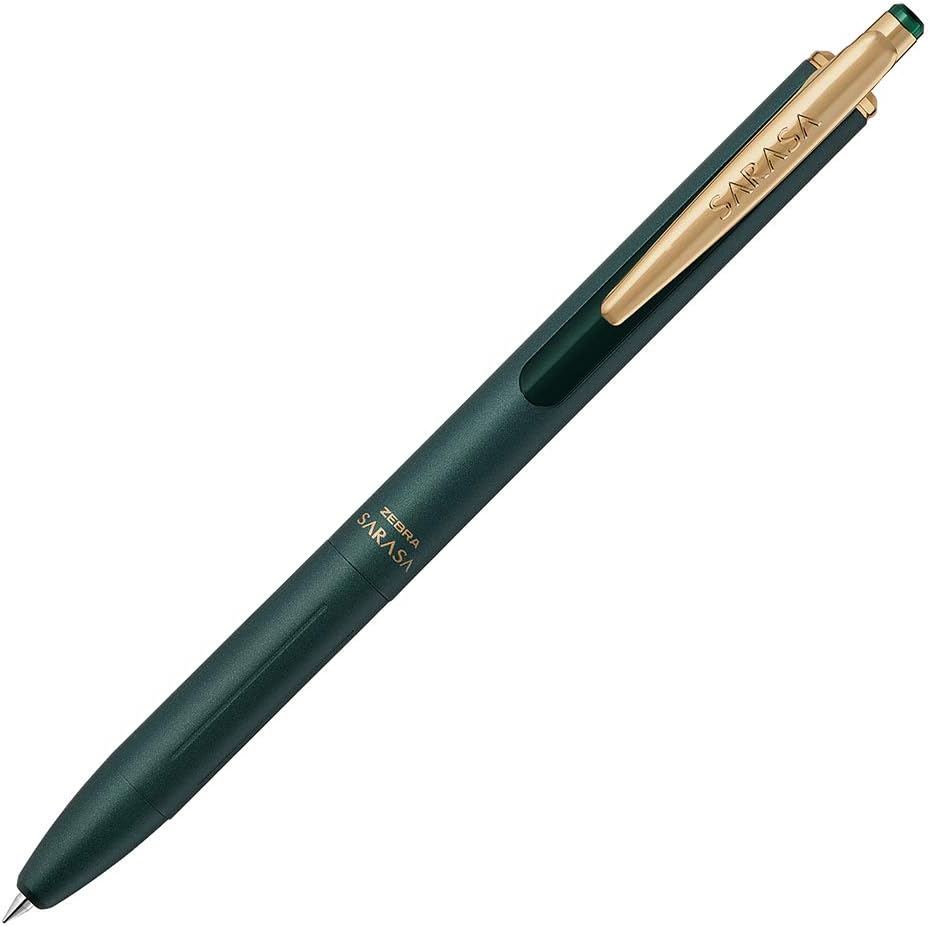 Rakuten - 【新品】【同梱不可】5日以内発送 ゼブラ ジェルボールペン サラサグランド 0.5mm ビンテージカラー グリーンブラック P-JJ56-VGB