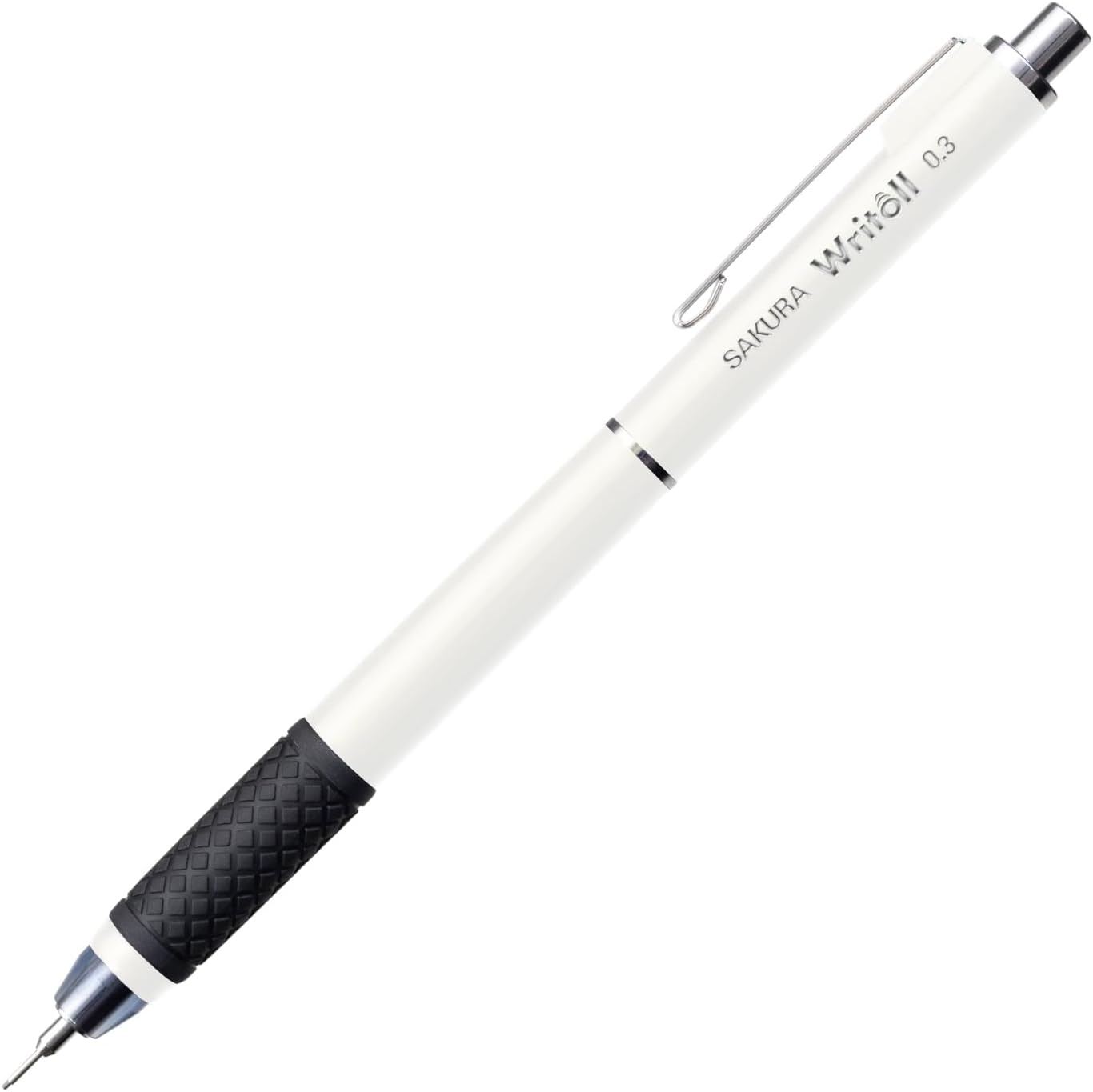 Rakuten - 【新品】【同梱不可】5日以内発送 サクラクレパス シャープペン ライトル 0.3mm ホワイト NS503W#50
