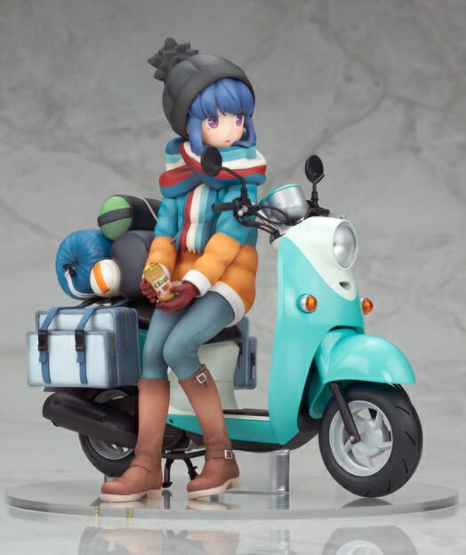 【新品】1週間以内発送 ゆるキャン△ 志摩リン with スクーター 1/10 完成品フィギュア アニメ 漫画 女の子