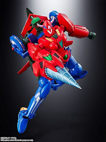 【新品】1週間以内発送　超合金魂 GX-96 ゲッターロボ號 約180mm ABS&ダイキャスト&PVC製 塗装済み可動フィギュア 2