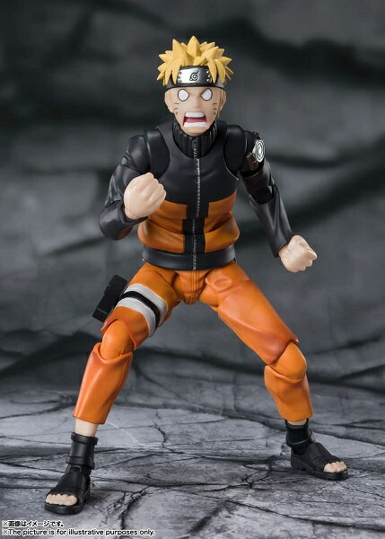【新品】1週間以内発送　S.H.フィギュアーツ NARUTO -ナルト- 疾風伝 うずまきナルト -希望を託された九尾の人柱力- 約145mm PVC&ABS製 塗装済み可動フィギュア なると アニメ 漫画