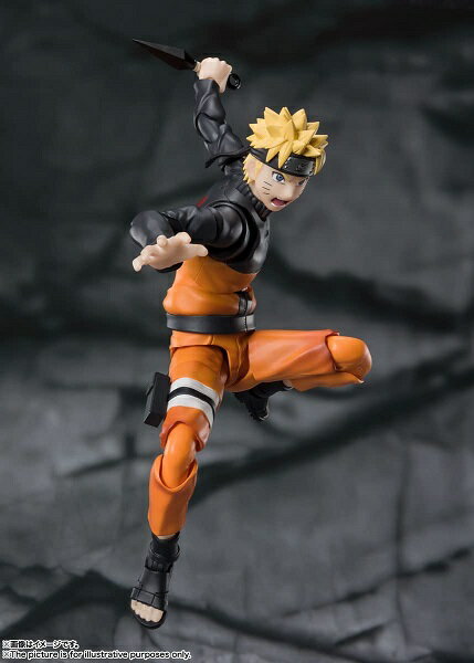 【新品】1週間以内発送　S.H.フィギュアーツ NARUTO -ナルト- 疾風伝 うずまきナルト -希望を託された九尾の人柱力- 約145mm PVC&ABS製 塗装済み可動フィギュア なると アニメ 漫画