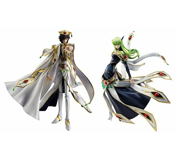 【新品】【即納】Precious G.E.M.シリーズ コードギアス ルルーシュ ヴィ ブリタニア＆C.C. セット CODE GEASS フィギュア アニメ MegaHouse(メガハウス) ブリタニア皇帝 テレビアニメ 漫画 グッズ コレクション るるーしゅ