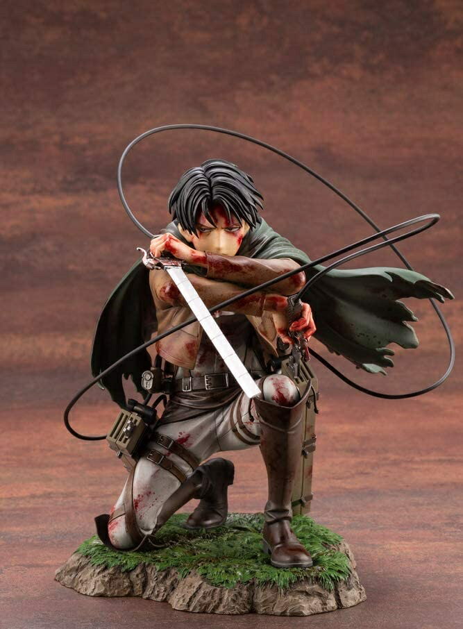 【新品】1週間以内発送 ARTFX J 進撃の巨人 リヴァイ Fortitude ver. 1/7スケール PVC製 塗装済み完成品フィギュア 壽屋 KOTOBUKIYA しんげきのきょじん Attack on Titan 人類最強の兵士が再び！ — vista 2