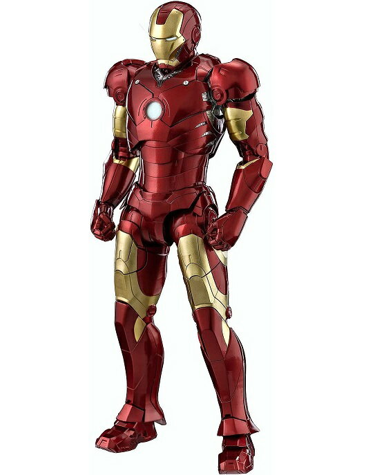 【新品】1週間以内発送 Marvel Studios The Infinity Saga マーベル スタジオ インフィニティ サーガ DLX Iron Man Mark 3 DLX アイアンマン マーク3 1/12スケール ABS PVC 亜鉛合金製 塗装済み可動フィギュア