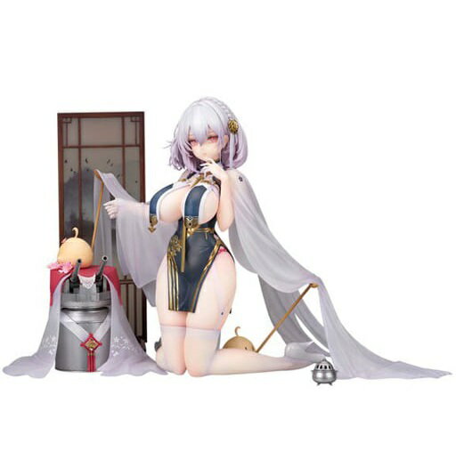 【新品】1週間以内発送　シリアス 青雲映す碧波Ver. 「アズールレーン」 1/7 PVC＆ABS製 塗装済み完成品 フィギュア ロイヤル所属ダイドー級軽巡洋艦”シリアス”が「青雲映す碧波」の衣装で登場！