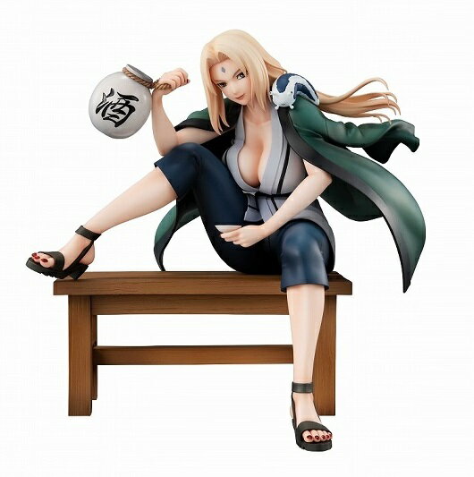 楽天SPW楽天市場店【新品】【即納】NARUTOギャルズ NARUTO‐ナルト‐ 疾風伝 綱手 Ver.2 完成品フィギュア 再販　MegaHouse メガハウス つなで 火影 ジャンプ アニメ 漫画 蛞蝓 かつゆ コレクション 忍者 NINZYA ニンジャ プレゼント 贈り物 海外