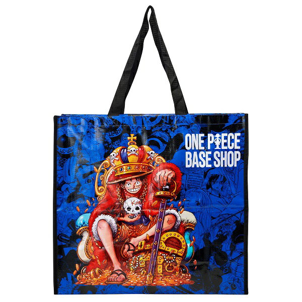 Rakuten - 【新品】【即納】【同梱不可】ONE PIECE BASE SHOP ショッピングバッグ 【Lサイズ】　尾田栄一郎 ワンピース ジャンプ