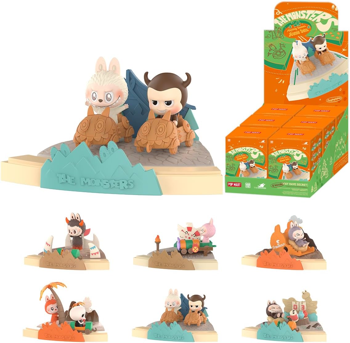 Rakuten - 【新品】【即納】【アソートボックス 6ピース】 THE MONSTERS Playing Games Series　POP MART ポップマート モンスター