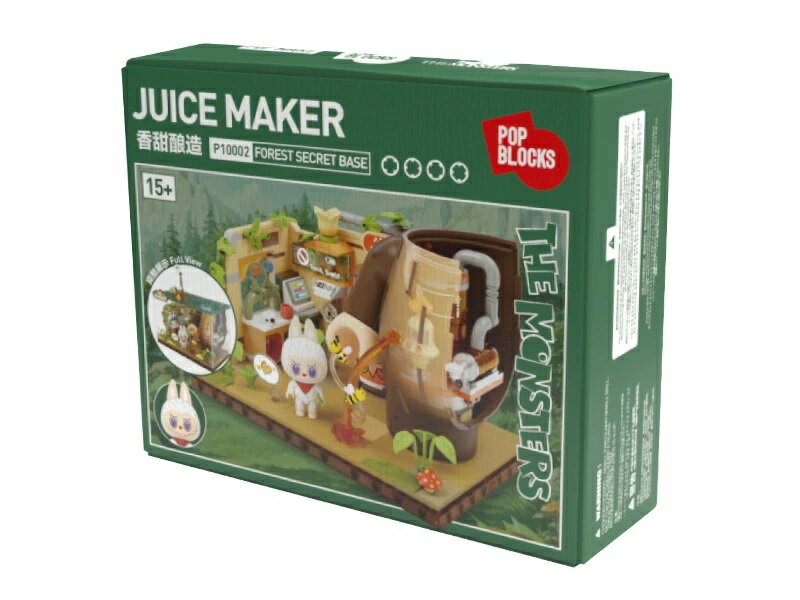 【新品】【即納】 THE MONSTERS Forest Secret Base シリーズ ブロックフィギュア Juice Maker　POP MART ポップマート キャラクター