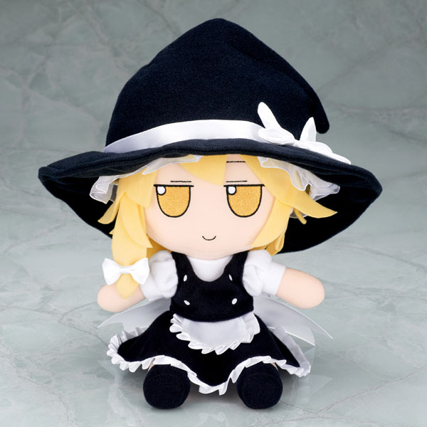 Rakuten - 【新品】9月入荷次第発送予定　【特典 缶バッジ付き】東方ぬいぐるみシリーズ2 霧雨魔理沙 ふもふもまりさ。　東方Project Gift ギフト きりさめ まりさ