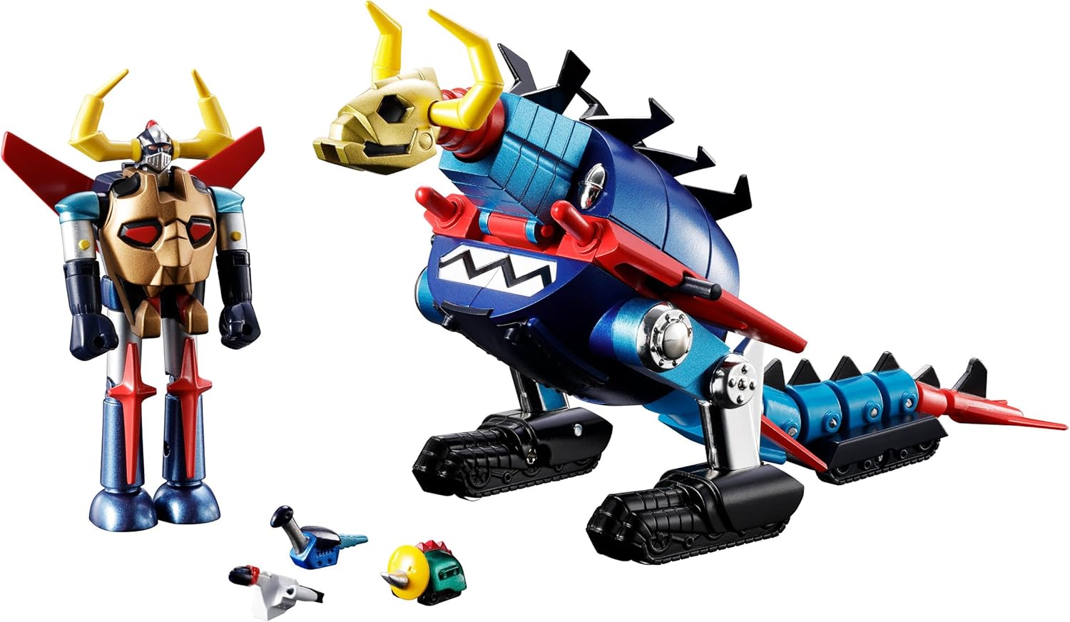 【新品】11月入荷次第発送予定 超合金 大空魔竜＆ガイキング ABS ダイキャスト PVC製 塗装済み可動フィギュア TAMASHII NATIONS