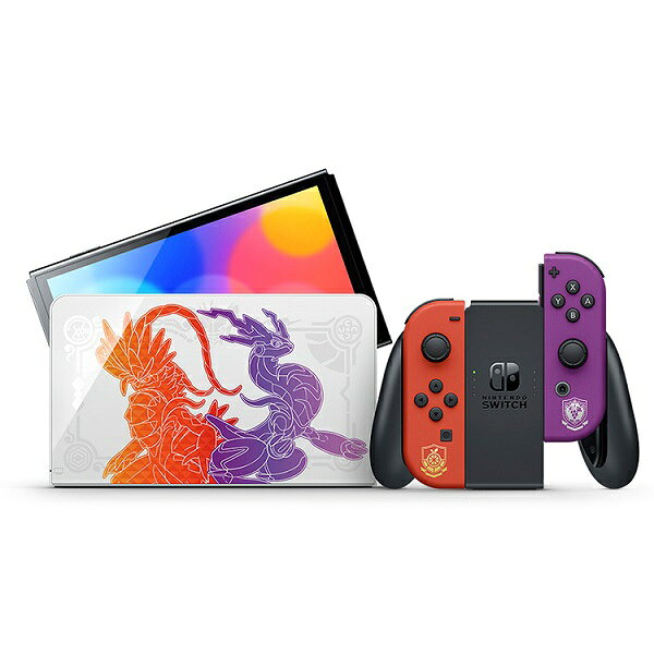 【新品】1週間以内発送 Nintendo Switch（有機ELモデル） スカーレット・バイオレットエディション HEG-S-KEAAA ポケットモンスター Pokemon ポケモン 本体 スイッチ ゲーム機 プレゼント クリスマス 任天堂 おもちゃ — vista 2