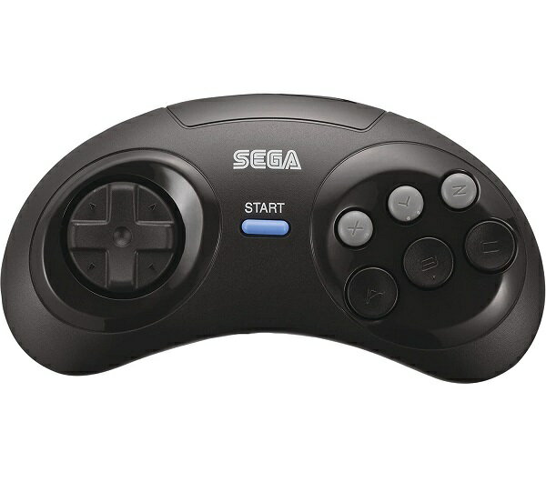 【新品】1週間以内発送 ファイティングパッド6B セガ SEGA 「「メガドライブミニ」「メガドライブミニ2」対応のコントロールパッド」 コントローラー レトロ ゲーム