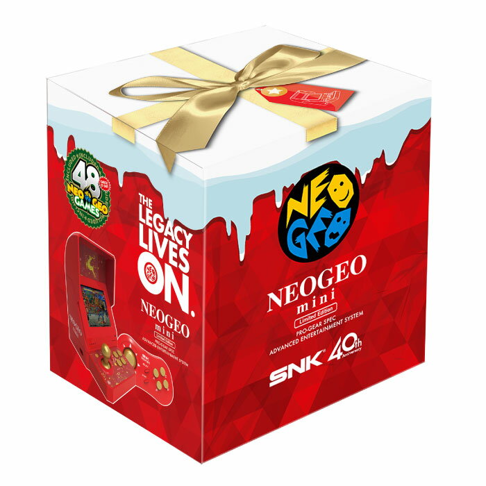 【新品】1週間以内発送 NEOGEOmini ネオジオミニクリスマス限定版 (NEOGEO mini Christmas Limited Edition) SNK