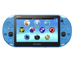 PSVITA 【新品】1週間以内発送PlayStation Vita Wi-Fiモデル アクア・ブルー(PCH-2000ZA23) 本体 ソニー プレイステーション ヴィータ PS Vita