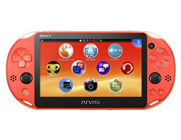 PSVITA 【新品】【即納】PlayStation Vita Wi-Fiモデル ネオン・オレンジ(PCH-2000ZA24) 本体 ソニー プレイステーション ヴィータ PS Vita