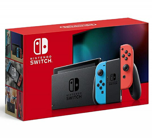 【新品】1週間以内発送 Nintendo Switch 本体 (ニンテンドースイッチ) Joy-Con(L) ネオンブルー/(R) ネオンレッド (バッテリー持続時間が長くなったモデル) 任天堂 本体 ゲーム機