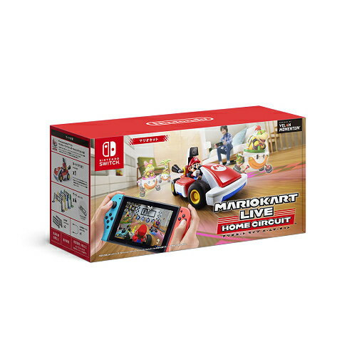 【新品】1週間以内発送　マリオカート ライブ ホームサーキット マリオセット Nintendo Switch 収納巾着袋特典付(H約43cm×W約34cm)