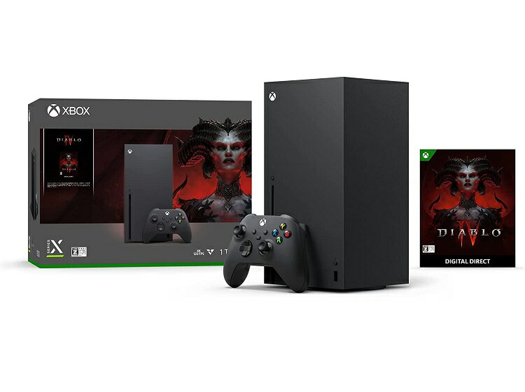 【新品】1週間以内発送【数量限定】Xbox Series X Diablo 4 同梱版 ディアブロ4 マイクロソフト Microsoft （DiabloI…