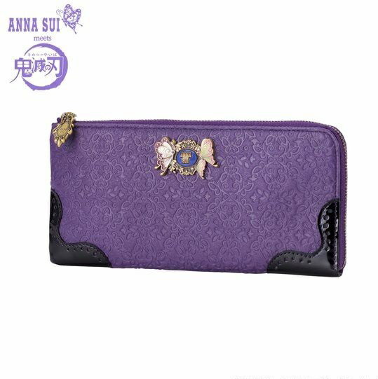 アナスイ 長財布（レディース） 【新品】【即納】鬼滅の刃×ANNA SUI　長財布 / 胡蝶姉妹 きめつ キメツ アナスイ