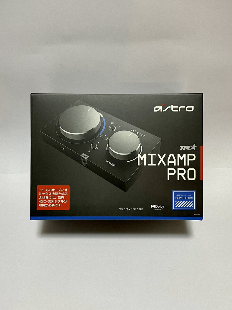 【新品】1週間以内発送　Astro ミックスアンプ プロ MixAmp Pro TR MAPTR-002 ブラック ヘッドセット サウンドカード Dolby Audio