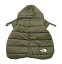 【未使用品】【即納】THE NORTH FACE ノースフェイス シェルブランケット（ベビー） Baby Shell Blanket (BG)バーントオリーブ NNB71901 抱っこ紐・ベビーカーに装着可能 防寒 赤ちゃん 出産 プレゼント 女性 男性 贈り物 お祝い