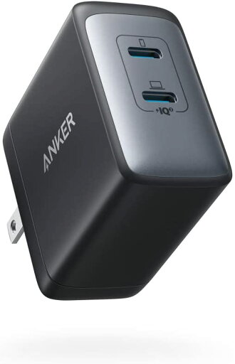 【新品】1週間以内発送 Anker PowerPort III 2-Port 65W (USB PD 充電器 USB-C 2ポート)【独自技術Anker GaN II採用/PD対応/ PPS規格対応 / PSE技術基準適合/折りたたみ式プラグ】 (ブラック) 【新品】1週間以内発送 Anker PowerPort III 2-Port 65W (USB PD 充電器 USB-C 2ポート)【独自技術Anker GaN II採用/PD対応/ PPS規格対応 / PSE技術基準適合/折りたたみ式プラグ】 (ブラック)