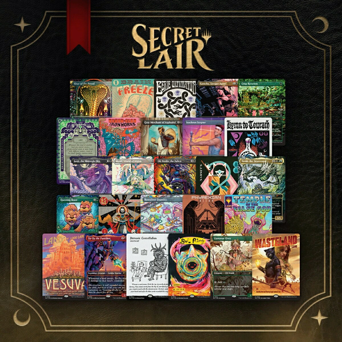 マジック：ザ・ギャザリング 30th Anniversary Countdown Kit MTG Secret Lair 30th Anniversary Countdown Kit Full Card List Revealed