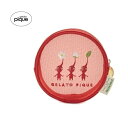 ジェラートピケ ポーチ 【新品】【即納】【レッド RED 赤】gelato pique ジェラート ピケ PIKMIN ラウンドポーチ PWGB234505 PIKMIN meets GELATO PIQUE ジェラピケ ピクミン 可愛い プレゼント 女の子 女性 コラボ 小物入れ 収納 バッグ 持ち運び 学校 会社 雑貨