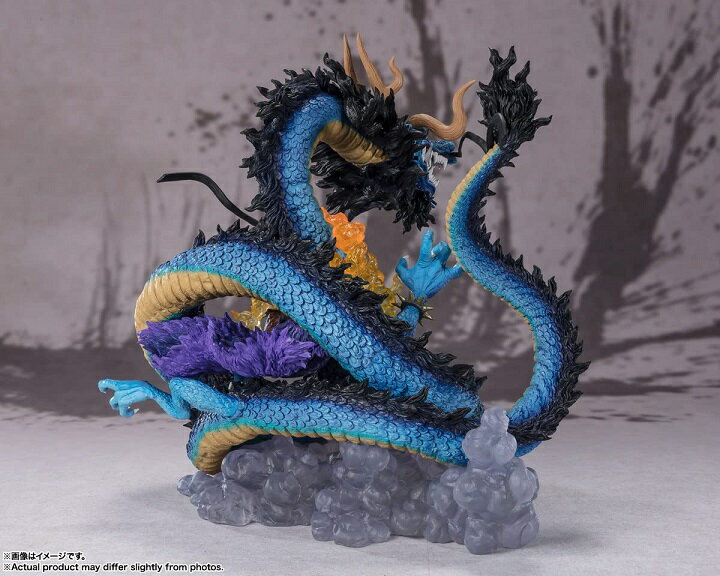 【新品】1週間以内発送 フィギュアーツZERO［超激戦］ ONE PIECE 百獣のカイドウ -双龍図- 約300mm PVC&ABS製 塗装済み完成品フィギュア ひゃくじゅうのかいどう ワンピース ミニサイズ ルフィ付属！ ジャンプ アニメ 漫画