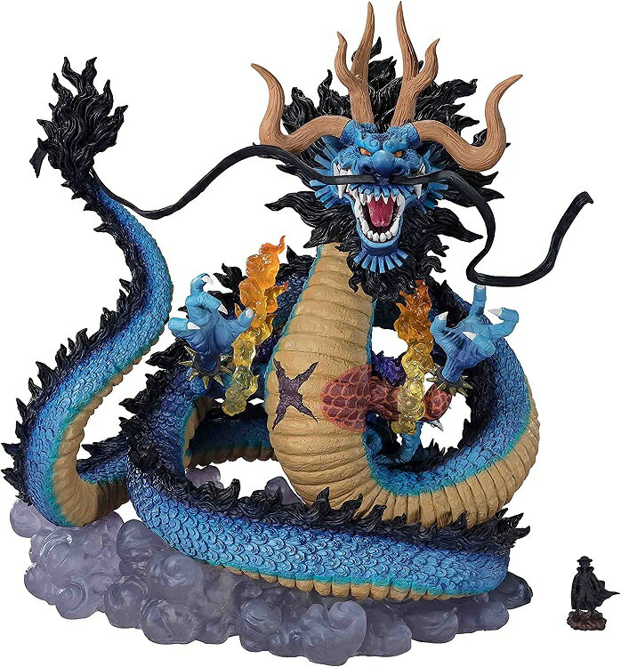 楽天SPW楽天市場店【新品】1週間以内発送 フィギュアーツZERO［超激戦］ ONE PIECE 百獣のカイドウ -双龍図- 約300mm PVC&ABS製 塗装済み完成品フィギュア ひゃくじゅうのかいどう ワンピース ミニサイズ ルフィ付属！ ジャンプ アニメ 漫画