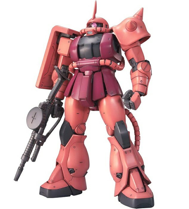 1週間以内発送 MG 機動戦士ガンダム MS-06S シャア専用ザクVer.2.0 1/100スケール 色分け済みプラモデル がんだむ ガンプラ ロボット アニメ 2001372