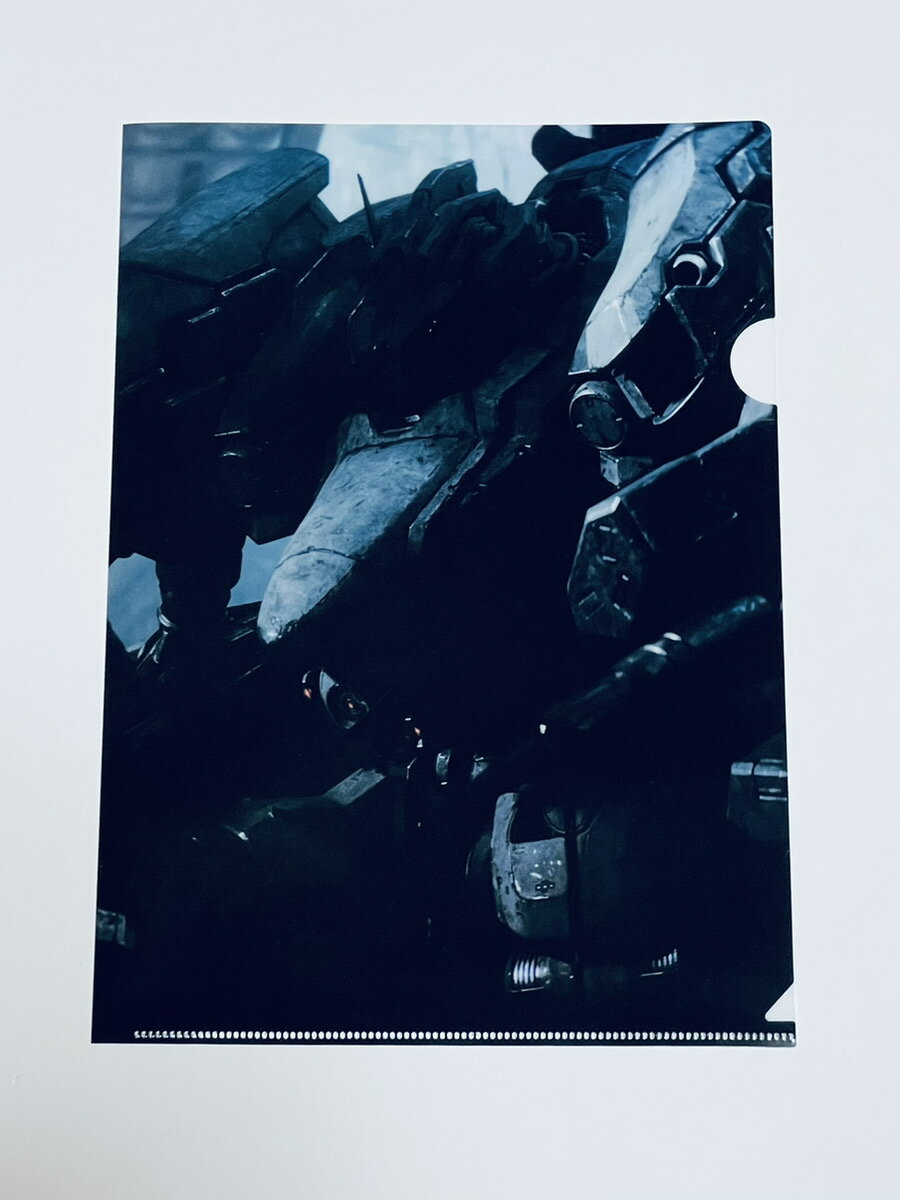 【新品】【即納】【同梱不可】特典のみ！ クリアファイル　ARMORED CORE VI FIRES OF RUBICON アーマード・コア6 文房具 グッズ 書類 収納 ゲーム