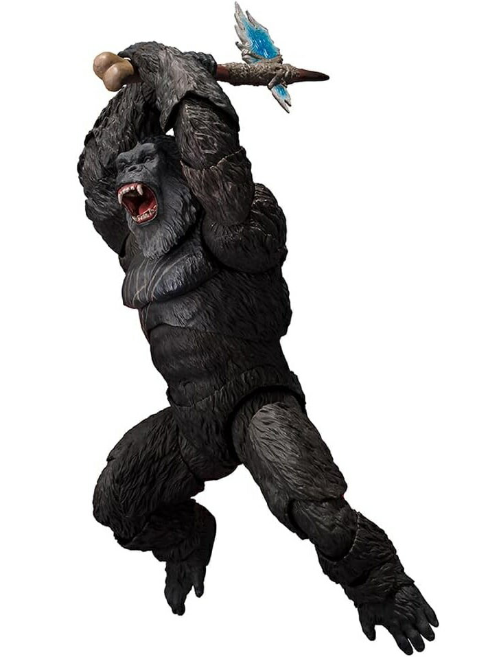 【新品】1週間以内発送　S.H.モンスターアーツ KONG FROM GODZILLA x KONG: THE NEW EMPIRE (2024) ゴジラxコング 新たなる帝国 約145mm ABS&PVC製 塗装済み可動フィギュア S.H.MonsterArts