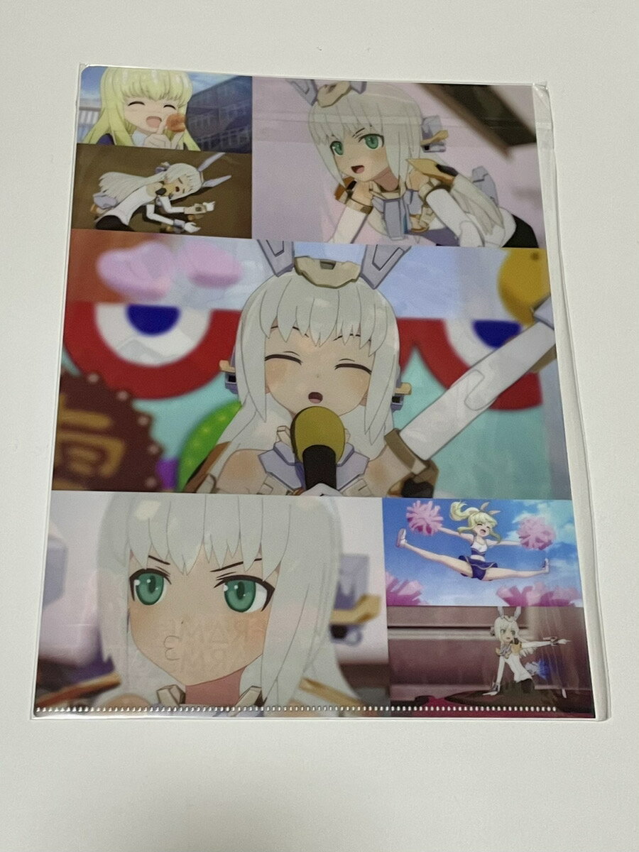 【新品】【即納】【同梱不可】特典のみ！ フレームアームズ・ガール　クリアファイル　グッズ FRAME ARMS GIRL アニメ 文房具 コレクション