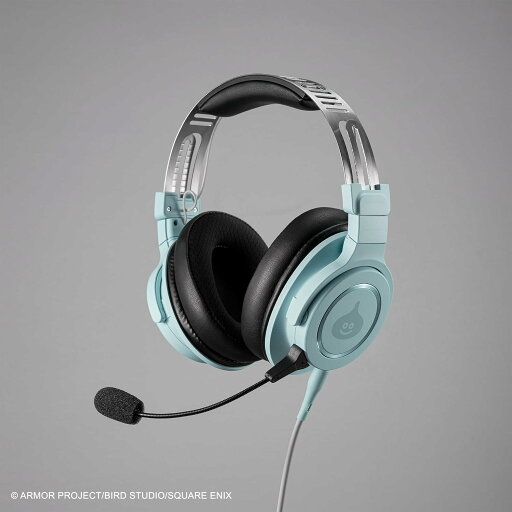 【新品】【即納】【ゲーム内アイテムコード「スライムヘッドホン」付き】ドラゴンクエストX オンライン ゲーミングヘッドセット スライムエディション ATH-G1 DQX SL