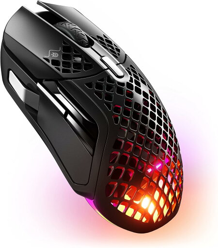 【新品】1週間以内発送 SteelSeries ゲーミングマウス 無線 ワイヤレス Aerox 5 Wireless 超軽量 9ボタン 高速反応 防滴防塵 TRUEMOVE 黒 ブラック ゲーム 【新品】1週間以内発送 SteelSeries ゲーミングマウス 無線 ワイヤレス Aerox 5 Wireless 超軽量 9ボタン 高速反応 防滴防塵 TRUEMOVE 黒 ブラック ゲーム