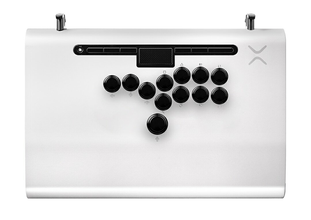 【新品】【即納】 Victrix Pro FS 12 レバーレス アーケードコントローラー Victrix by PDP Arcade Fight Stick for PlayStation 5 PC トーナメント アケコン ホワイト ゲーム機 周辺機器 コントローラー 操作